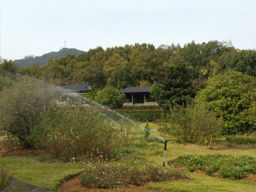 中山植物园水泵维修 植物浇灌